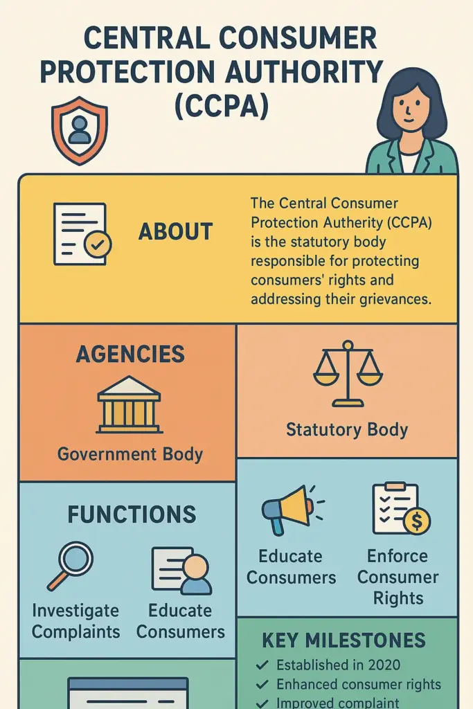Central Consumer Protection Authority (CCPA) 