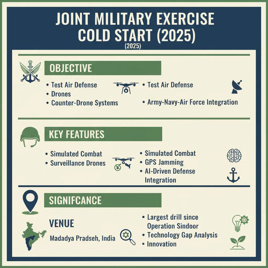 Cold Start Drill: 7 Breakthrough Tests for India’s Drone Defence